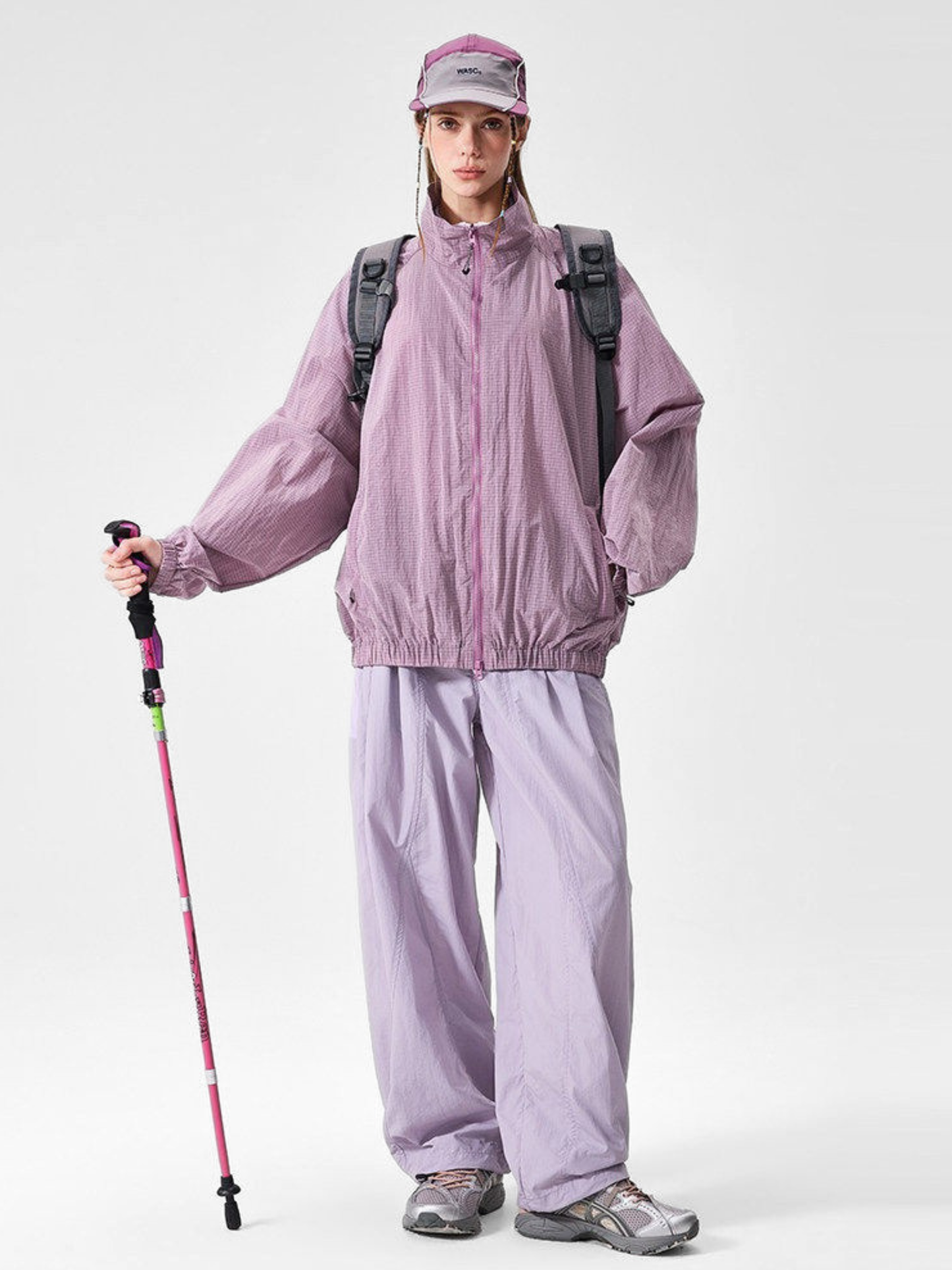 Earthline - Unisex UPF200+ Water-Repellent Breathable Stand Collar Jacket