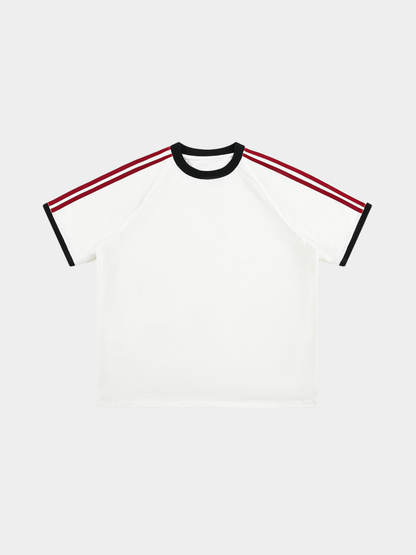 Dusttrail - Colorblock Cooling Striped Quick-Dry T-Shirt