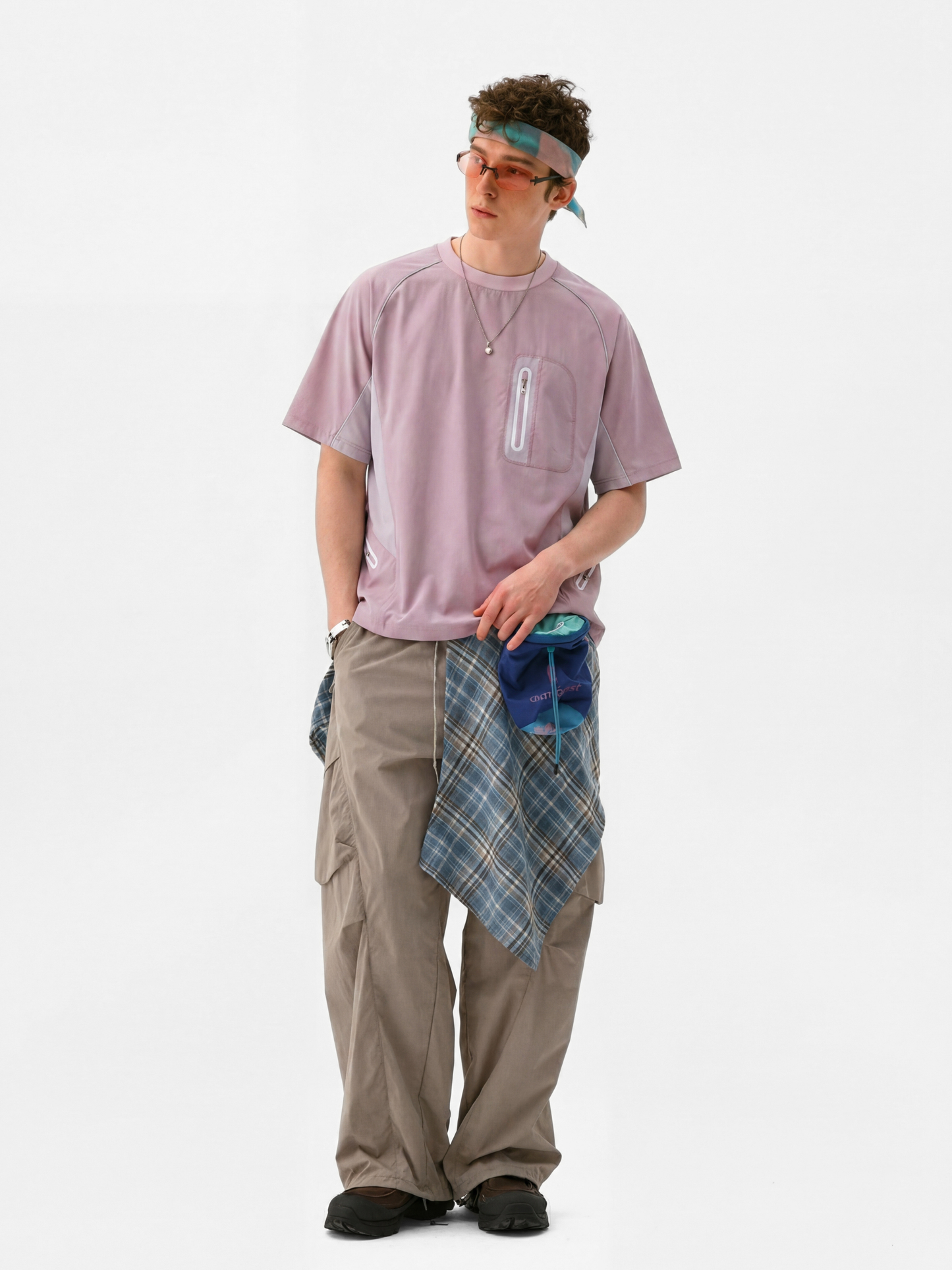 LightFlare - Unisex Colorblock Mesh Breathable Quick-Dry T-Shirt