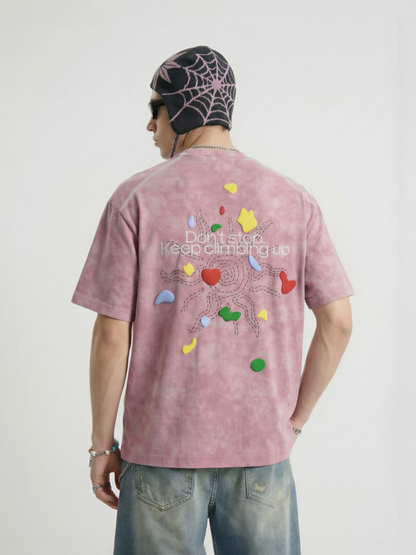 CoolVent - Unisex Climbing Graphic Short Sleeve T-Shirt