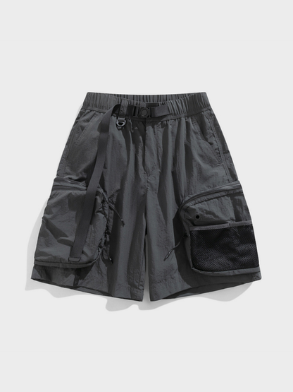 AlpineCrag - Men's Breathable Wrinkle-Resistant Cargo Shorts