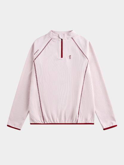 Forestway - Men's Quick-Dry Deconstructed Stitch Half-Zip Sweatshirt