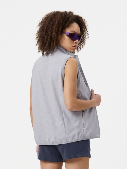 FoxCliff - Lightweight Perforated Mesh Breathable Zip Vest