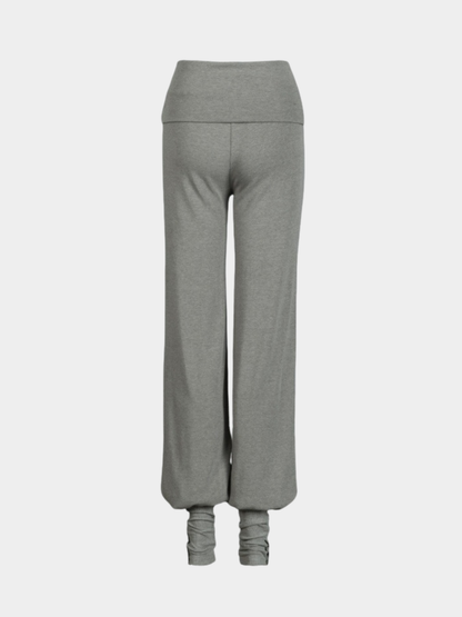 Hallowbrook - Women's Detachable Sock-Cuff Convertible Sweatpants
