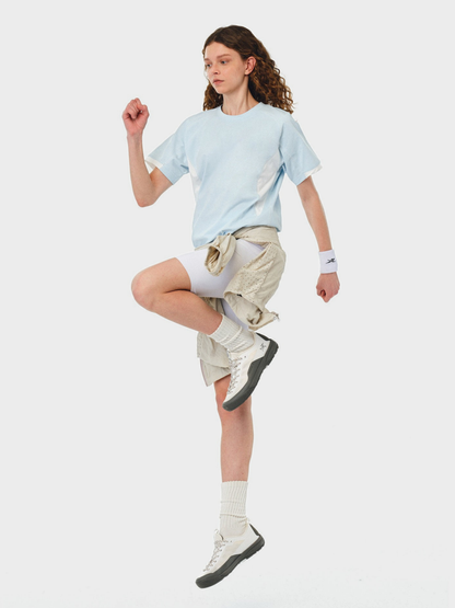 Fireclaw - Unisex Quick-Dry Colorblock Performance T-Shirt