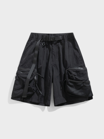 AlpineCrag - Men's Breathable Wrinkle-Resistant Cargo Shorts