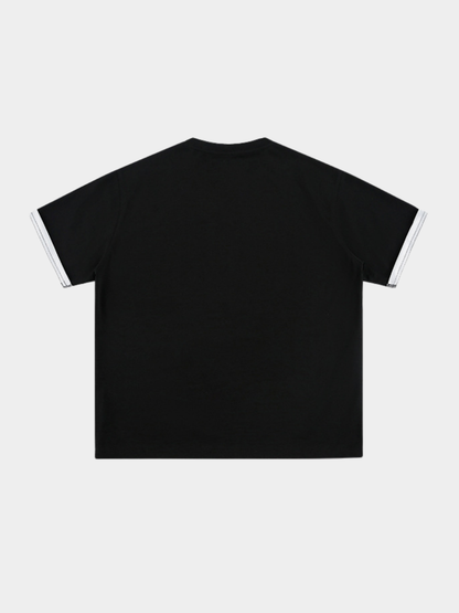 Thunderridge - Men's Layered Crew Neck T-Shirt