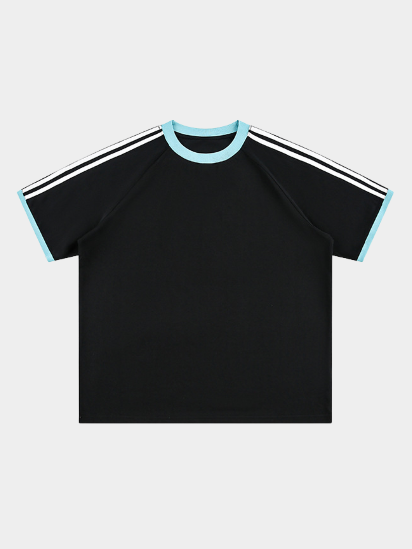 Dusttrail - Colorblock Cooling Striped Quick-Dry T-Shirt