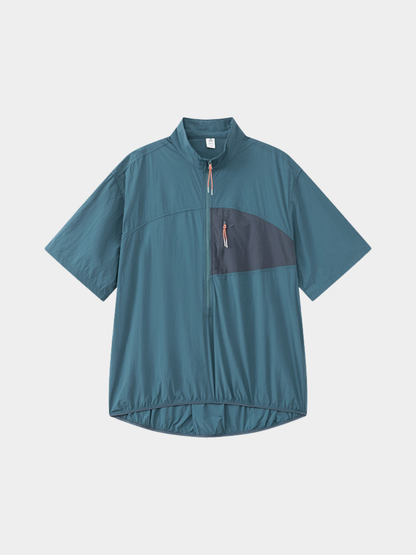 IronRidge - UPF50+ Lightweight Half-Zip Stand Collar Quick-Dry T-Shirt
