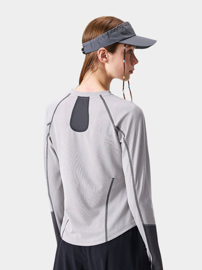 Driftwing - Women's Quick-Dry Colorblock Performance T-Shirt
