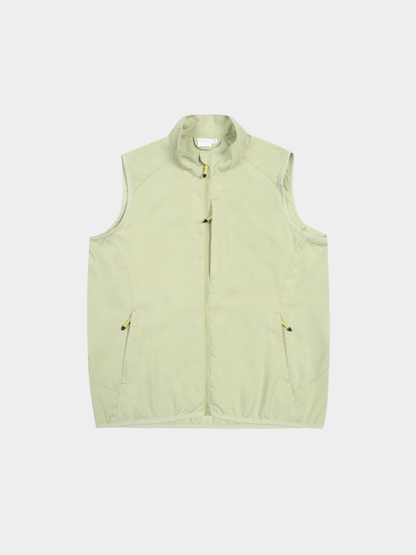FoxCliff - Lightweight Perforated Mesh Breathable Zip Vest