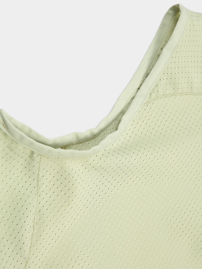 FoxCliff - Unisex Lightweight Perforated Mesh Breathable Zip Vest