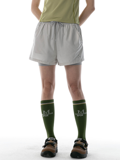 DryKit - Women's Double-Layer Quick-Dry Sports Shorts