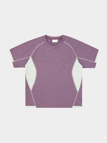 Fireclaw - Unisex Quick-Dry Colorblock Performance T-Shirt